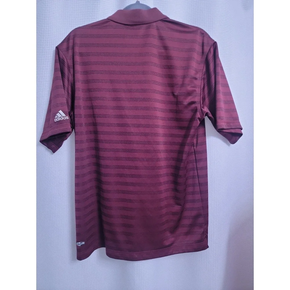 2-- Adidas SS Golf Polo Shirts Mens size MEDIUM